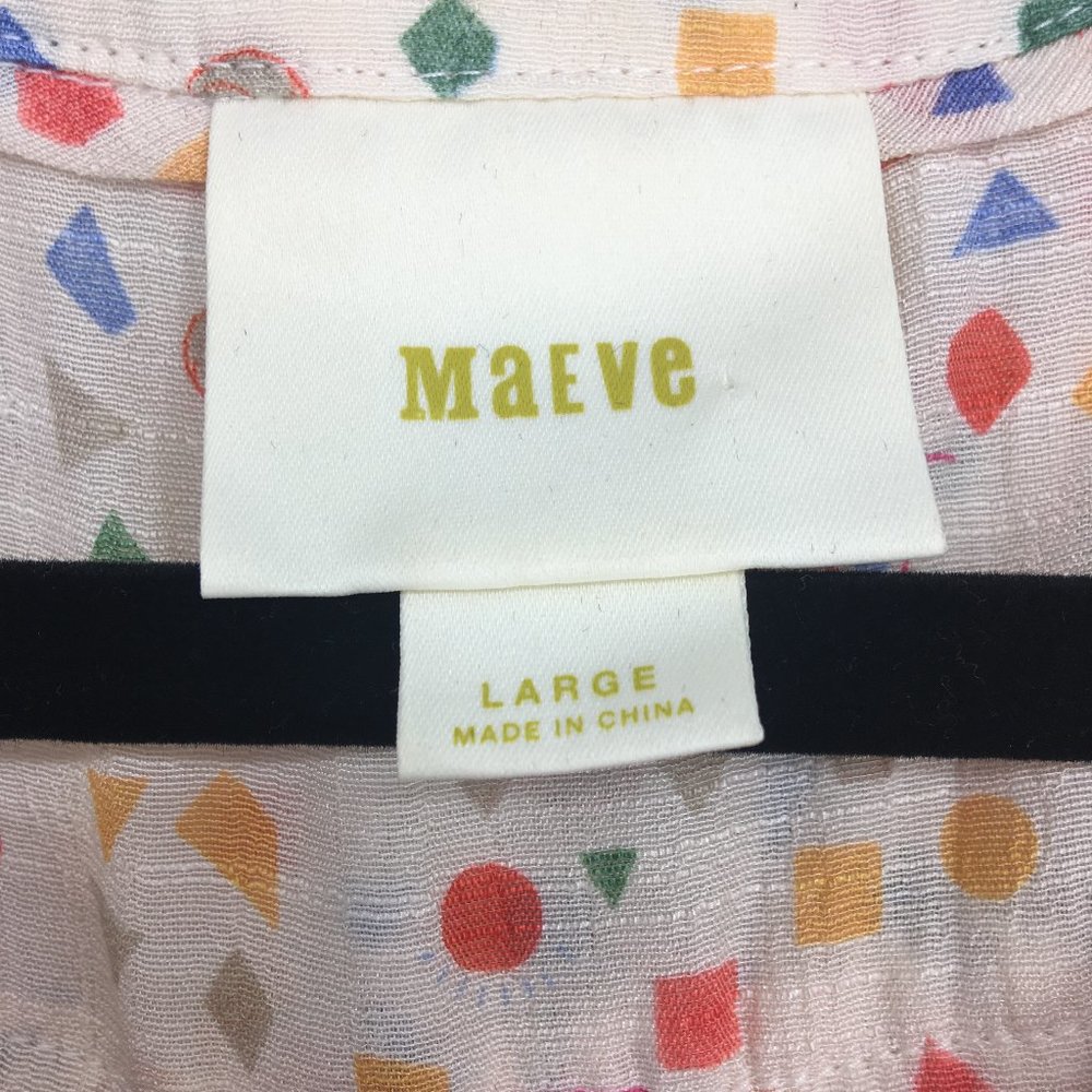 Anthropologie Maeve Paccia Tunic Large - Picture 4 of 6